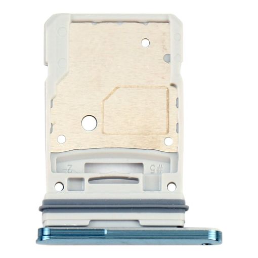 Samsung Galaxy S20 FE 5G SIM Card Tray + Micro SD Card Tray Blue - 1