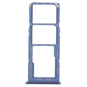 Samsung Galaxy M32 5G SM-M326B SIM Card Tray + Micro SD Tray Blue - 1