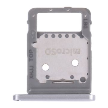 Samsung Galaxy Tab S8 SM-X700 SIM Card Tray + Micro SD Card Tray Silver - 1