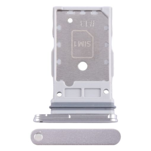 Samsung Galaxy S24/S24+ 5G Original SIM + SIM Card Tray (White) - 1