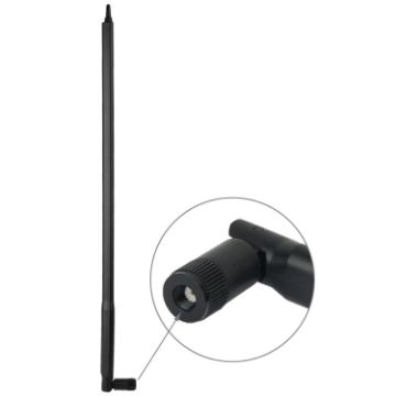 2.4GHz 22dBi RP-SMA Antenna for Router Network - Black - 1