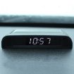 Picture of Solar Night Light Car Clock Automotive Electronic Clock Temperature Time+Date+Week+Temperature (White Light)