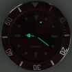 Picture of Car Paste Clock Car Luminous Watch (Red)
