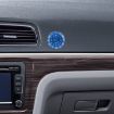 Picture of Car Paste Clock Car Luminous Watch (Blue)