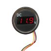 Picture of B3612 DC 0-100V IP67 Universal Car/RV/Boat Modified Digital Voltmeter with Cable, Cable Length: 18cm