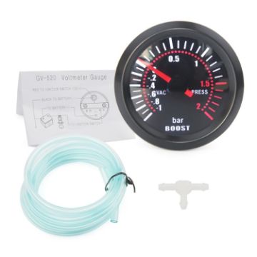 Picture of 52mm 12V Universal Car Modified Bar Boost Gauge