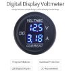 Picture of 2 In 1 Modified Car Double Digital Voltage Current Table Measuring Instrument (Green Light)