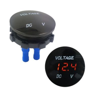 Picture of DC12-24V Automotive Battery DC Digital Display Voltage Meter Modified Measuring Instrument (Orange Light)