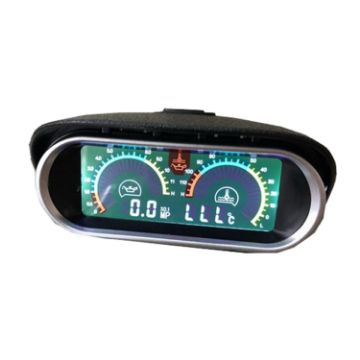 Picture of Agricultural Vehicle Car Modification Instrument, Style: Oil Meter (NPT1/4) With Water Temperature