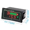 Waterproof DC Digital Voltmeter Battery Percentage Display - Black - 2