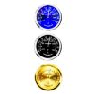 Picture of Night Light Car Thermometer Metal Ornaments (Gold Thermometer)