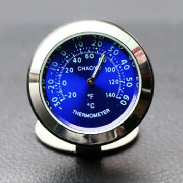 Picture of Night Light Car Thermometer Metal Ornaments (Blue Thermometer)