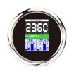 TFT 9-32V 5 In 1 LED Car Meter - Black Background - 1