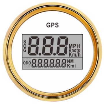 Picture of PLG2 DN52mm 12/24V Car and Boat General GPS Odometer Speedometer (WG)