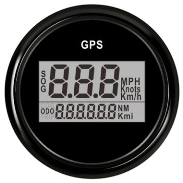 Picture of PLG2 DN52mm 12/24V Car and Boat General GPS Odometer Speedometer (BN)