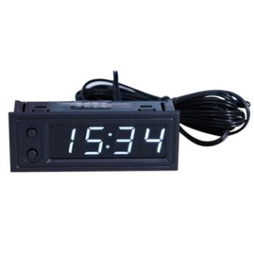 Picture of 5V/12V WIFI Network Automatic Time Synchronization Digital Electronic Clock Module, Color: White