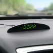 Picture of 2 in 1 Car LED Digital Display Thermometer Clock (Green)