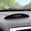 Picture of 2 in 1 Car LED Digital Display Thermometer Clock (White)