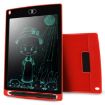 Picture of Portable 8.5 inch LCD Writing Tablet Drawing Graffiti Electronic Handwriting Pad Message Graphics Board Draft Paper with Writing Pen (Red)