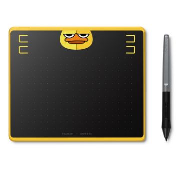 Picture of HUION HS64 Chips Special Edition 5080 LPI Art Drawing Tablet with Battery-free Pen for Fun