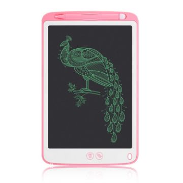 Picture of 10 inch LCD Writing Tablet, Supports One-click Clear & Local Erase (Pink)