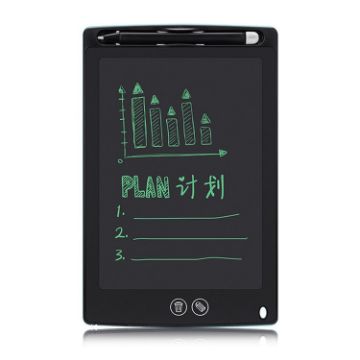 Picture of 8.5-inch LCD Writing Tablet, Supports One-click Clear & Local Erase (Black)