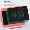 Picture of Children LCD Painting Board Electronic Highlight Written Panel Smart Charging Tablet, Style: 9 inch Colorful Lines (Black)