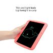Picture of Children LCD Painting Board Electronic Highlight Written Panel Smart Charging Tablet, Style: 9 inch Monochrome Lines (Pink)
