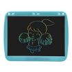15" Charging Tablet Doodle Message Double Writing Board LCD Children Drawing Board - Blue Colorful Lines - 1