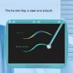 15" Charging Tablet Doodle Message Double Writing Board LCD Children Drawing Board - Blue Colorful Lines - 3