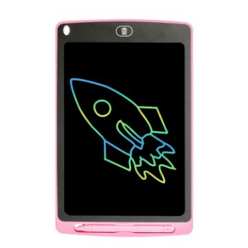 Picture of LCD Writing Board Children Hand Drawn Board, Specification: 10 inch Colorful (Light Pink)