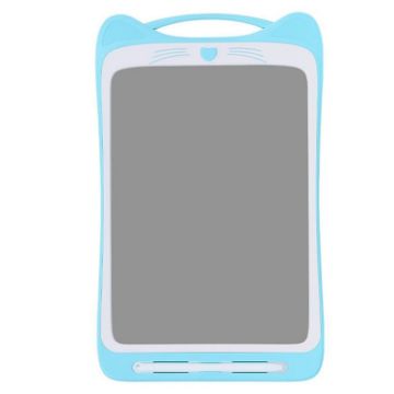Picture of 12 inch LCD Transparent Copying Handwriting Board Colorful Drawing Board for Children (Light Blue)