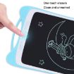 Picture of 12 inch LCD Transparent Copying Handwriting Board Colorful Drawing Board for Children (Light Blue)