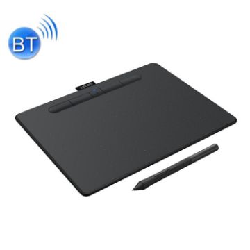 Picture of Wacom HCTL6100WL Bluetooth Handwriting Tablet USB Digital Drawing Board (Medium Black)