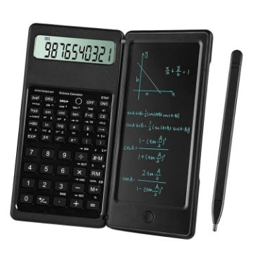 Picture of Function Model 6 inch Learning Business Office Portable Foldable LCD Writing Board Calculator