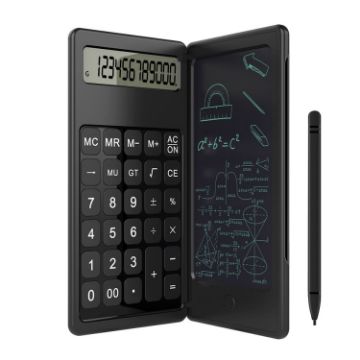 Picture of Basic Model 6 inch Learning Business Office Portable Foldable LCD Writing Board Calculator