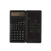 Picture of Solar Function Calculator Handwriting Pad 10 Digits Display Portable Handwriting Board (Black)