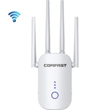 Picture of COMFAST CF-WR758AC Dual Frequency 1200Mbps Wireless Repeater 5.8G WIFI Signal Amplifier, CN Plug