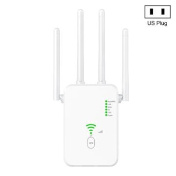 Picture of U10 1200Mbps Signal Booster WiFi Extender WiFi Antenna Dual Band 5G Wireless Signal Repeater (US Plug)