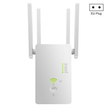 Picture of U6 5Ghz Wireless WiFi Repeater 1200Mbps Router Wifi Booster 2.4G Long Range Extender (EU Plug)