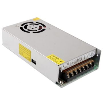 Picture of (S-200-24 DC 0-24V 8.3A) Regulated Switching Power Supply (Input:AC100~130V/200~240V), Dimension (LxWxH):198x90x40mm