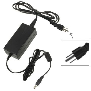 Picture of US Plug AC Adapter for LED Rope Light with 5.5 x 2.1mm DC Power Adapter, DC 12V/5A