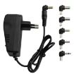 Voltage Adjustable Power Adapter 110 220V to 12V 3V 4.5V 6V 7.5V 9V EU Plug - 1