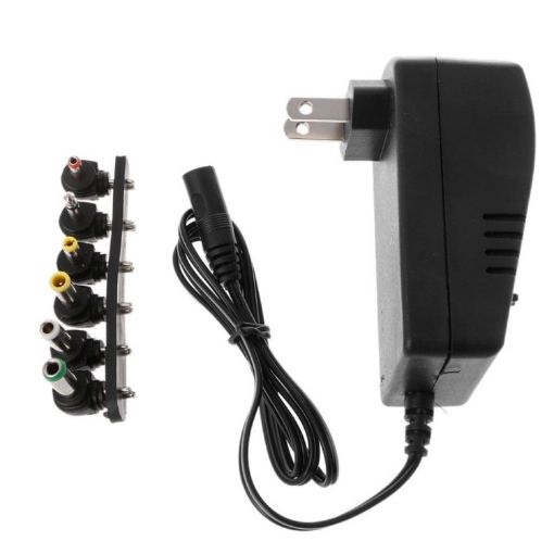 Voltage Adjustable Power Adapter 110 220V to 12V 3V 4.5V 6V 7.5V 9V 12V 3A Max - 1