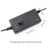 Adjustable Voltage Power Adapter 1A AC/DC Universal Supply EU Plug - 6