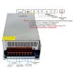 DC48V 20.8A 1000W LED Light Bar Power Supply - Size: 245 x 125 x 65mm - 5