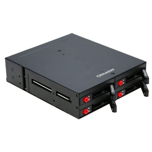 OImaster MR-6401 Four-Bay Chassis Optical Drive Hard Disk Box - 1