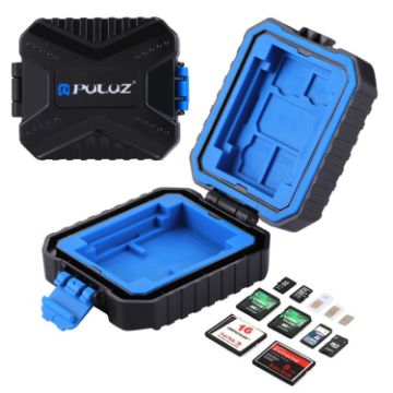 Picture of PULUZ 11 in 1 Memory Card Case for 3SIM + 2XQD + 2CF + 2TF + 2SD Card