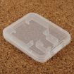 100Pcs Transparent Plastic Storage Card Box for SD + Micro SD Card - 3
