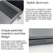 BASEQI Hidden Aluminum Alloy SD Card Case for Xiaomi Pro 15.6 inch - 6